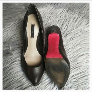 Zara red sole heels size 38